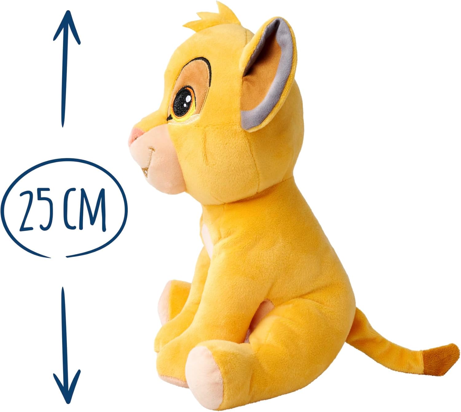 Simba Disney Lion King, 30 Years of the Lion King, 25 cm Plush Toy, Suitable from the First Months of Life