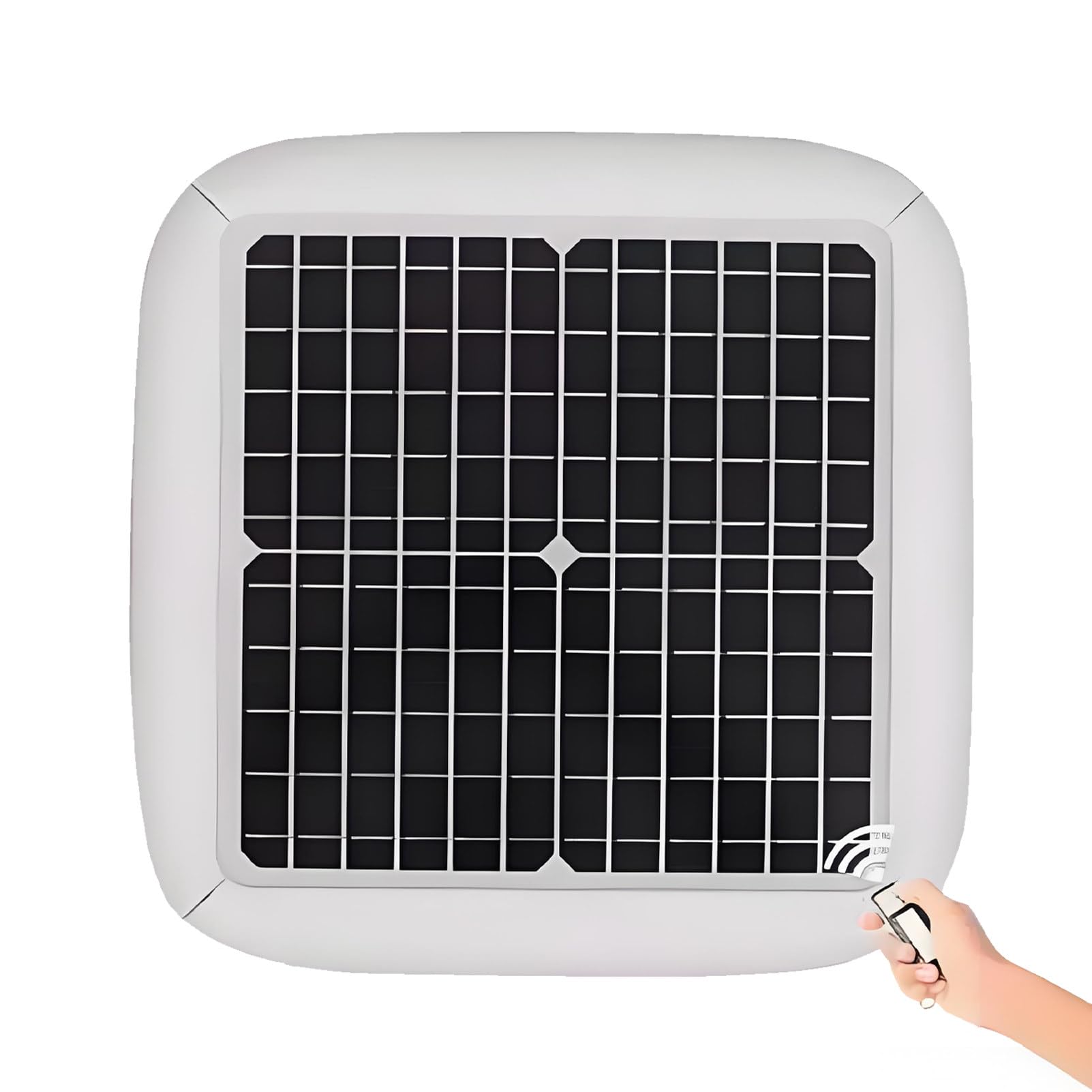 Ofyphth Smart Car Cover with Solar Charging, Remote Control Automatic Full Exterior Covers, Waterproof and Sunproof Quick and Convenient To Protect Your Car, for Sedan SUV MPV. White-YXL