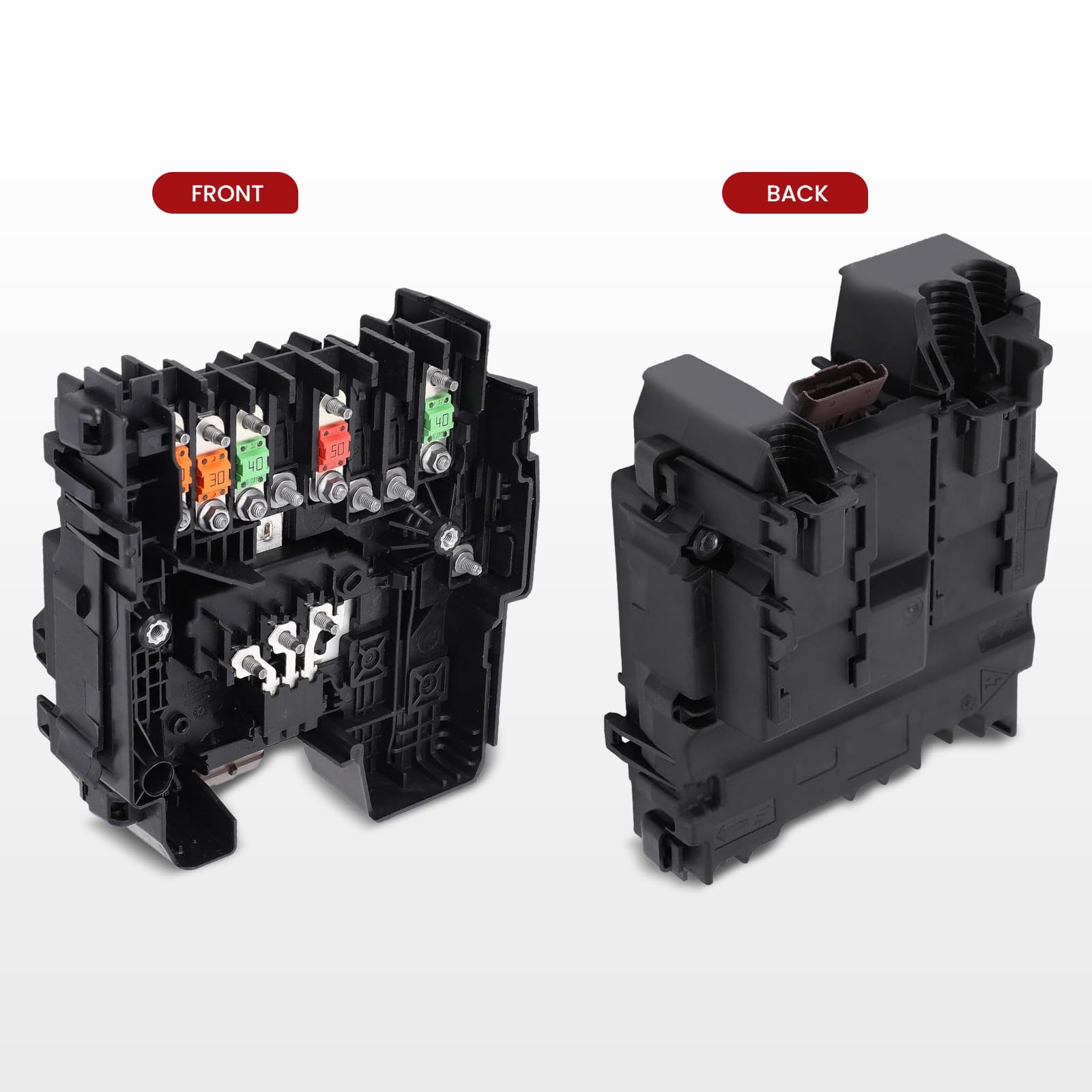 Modulo di Tensione Scatola Fusibili ZEALfix 9675350380 Compatibile con Citroën C4 Grand Picasso, C4 Spacetourer, Peugeot 308, 308SW, 3008 II, 508 II