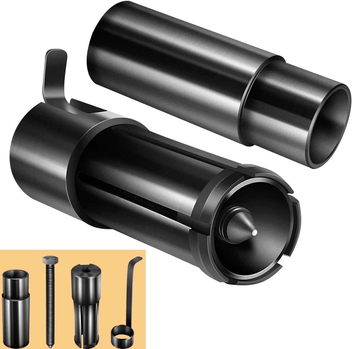 T-0160 Extension Housing Bushing Driver/Installer and Removal Transmission Tool Tail Shaft Bushing Puller Kit Fit for GM 350, 180, 200, 200-4R & Borg-Warner T5