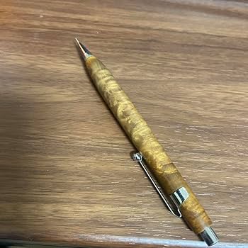 マーブルウッドシャーペン0.5mm 工房 楔 0.5mmペンシル楔 マーブルウッド | ペンハウス