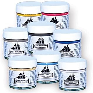Model Shipways Harriet Lane Acrylic Paint Set - 7 1OZ. Bottles
