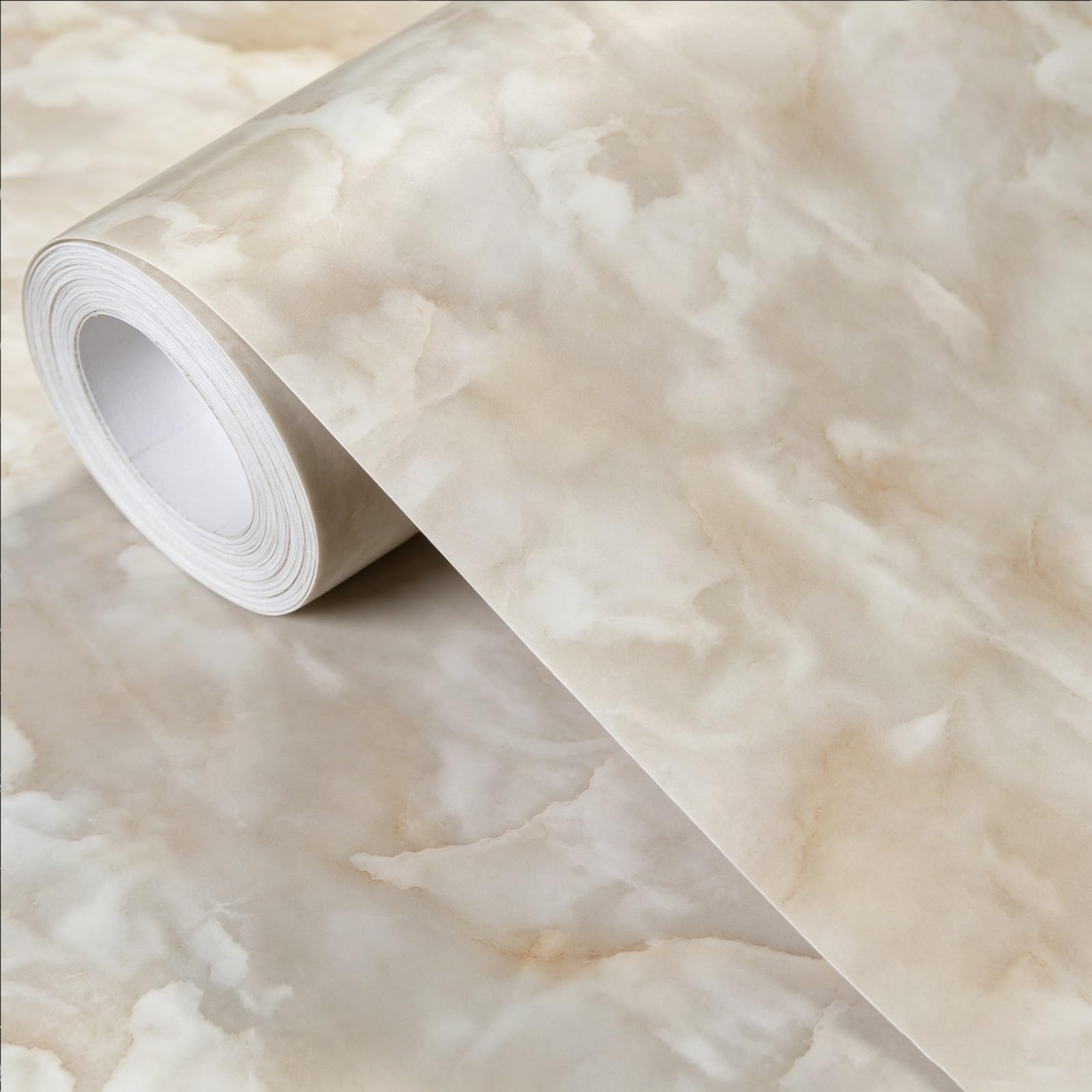 Zynqra H Wallpaper Peel And Stick Textured,Marble Contact Paper For Countertops,Self Adhesive For Walls Decorative Vinyl,For Kitchen Bathroom Cabinets(,L10m/393.7In*W60cm/23.6In)