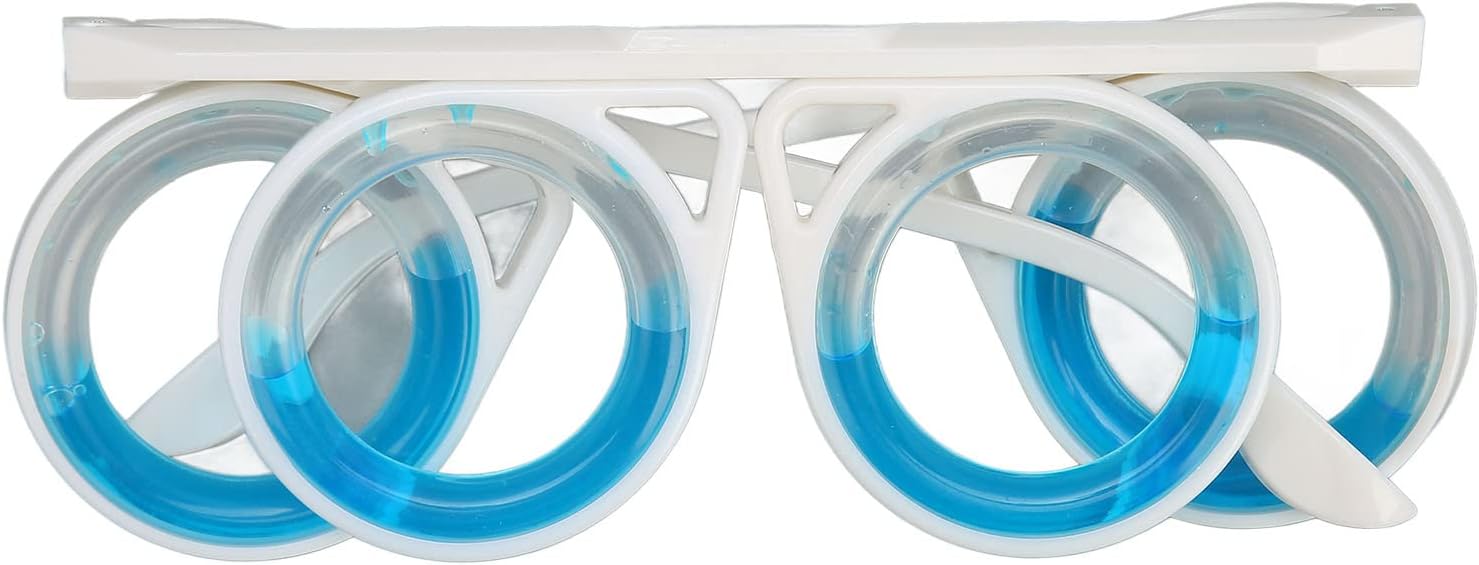 Anti Motion Sickness Glasses, Lensless Shakeable Liquid Relieve Smart Glasses Car Nausea Relief Carsickness Airsickness Seasickness For Adults Kids