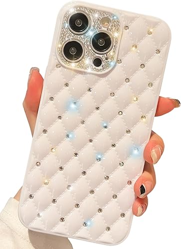 Funda brillante compatible con iPhone 13 con diamantes brillantes, TPU flexible con purpurina, ajuste delgado, antideslizante, protección de cámara Funda brillante compatible con iPhone 13 con diamantes brillantes, TPU flexible con purpurina, ajuste delgado, antideslizante, protección de cámara