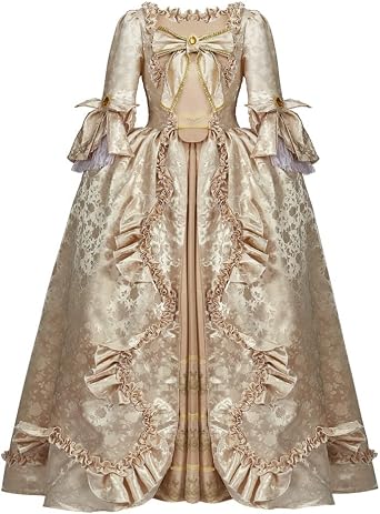 CosplayDiy Womens Queen Marie Antoinette Rococo Ball Gown Gothic Victorian Dress Costume for Adult Women