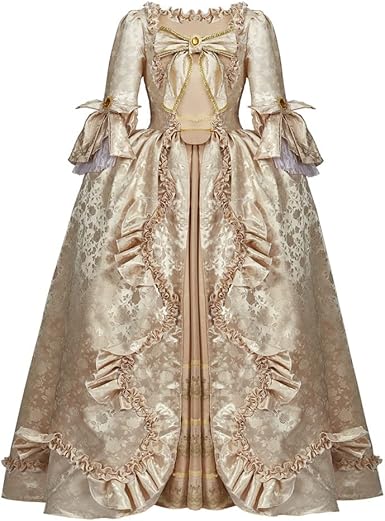 CosplayDiy Women's Queen Marie Antoinette Rococo Ball Gown Gothic Victorian Dress Costume for Adult Women