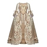 CosplayDiy Women's Queen Marie Antoinette Rococo Ball Gown Gothic Victorian Dress Costume for Adult Women