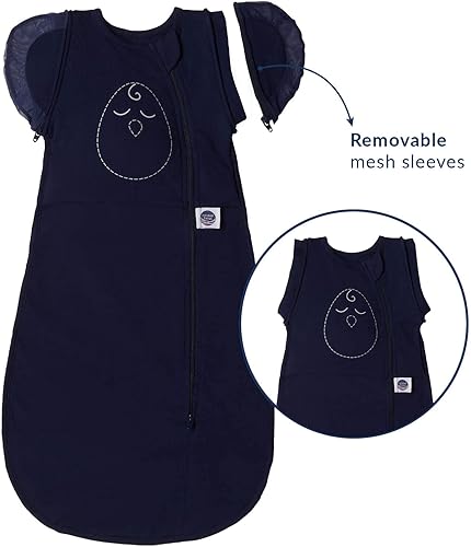 Miniatura 6 de Nested Bean Zen One - Mantilla para envolver al bebé de peso ligero para bebés de 3-6 meses mantilla con brazos libres dentro y fuera ayuda a