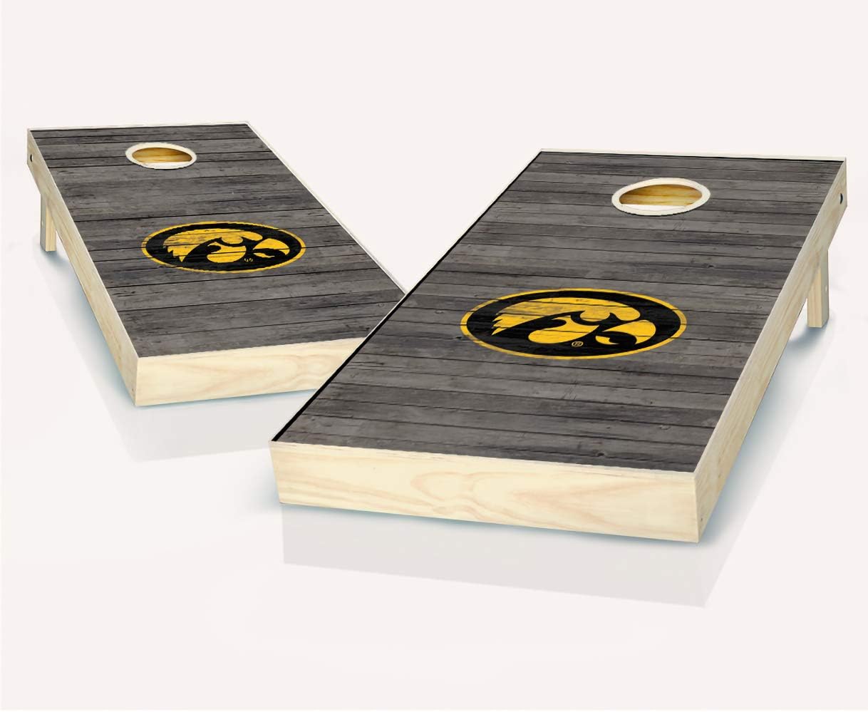 NCAA Distressed Cornhole Set with Bags
