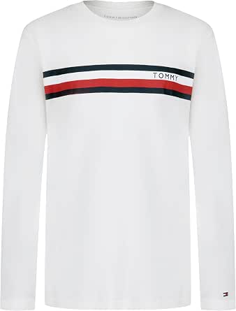 Tommy Hilfiger Boys' Long Sleeve Crew Neck T-Shirt