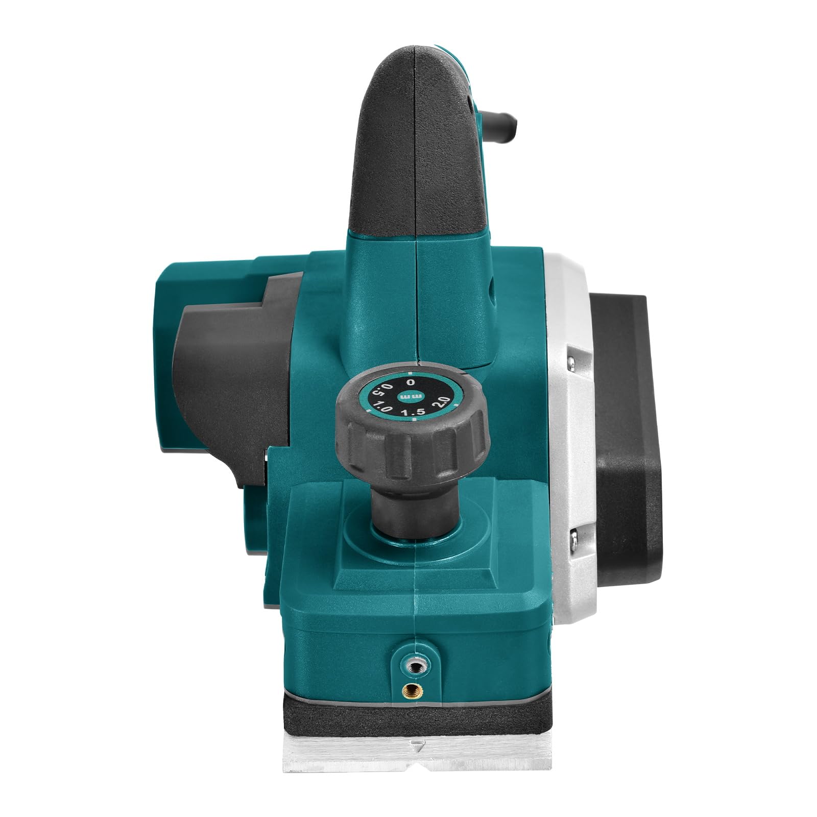 DNTI Rabot électrique 620 W, largeur de rabot 82 mm, raboteuse bois 16000 tr/min, raboteuse electrique profondeur de rabotage 2 mm, 230 V Idéal pour le bricolage et le travail du bois 58215B