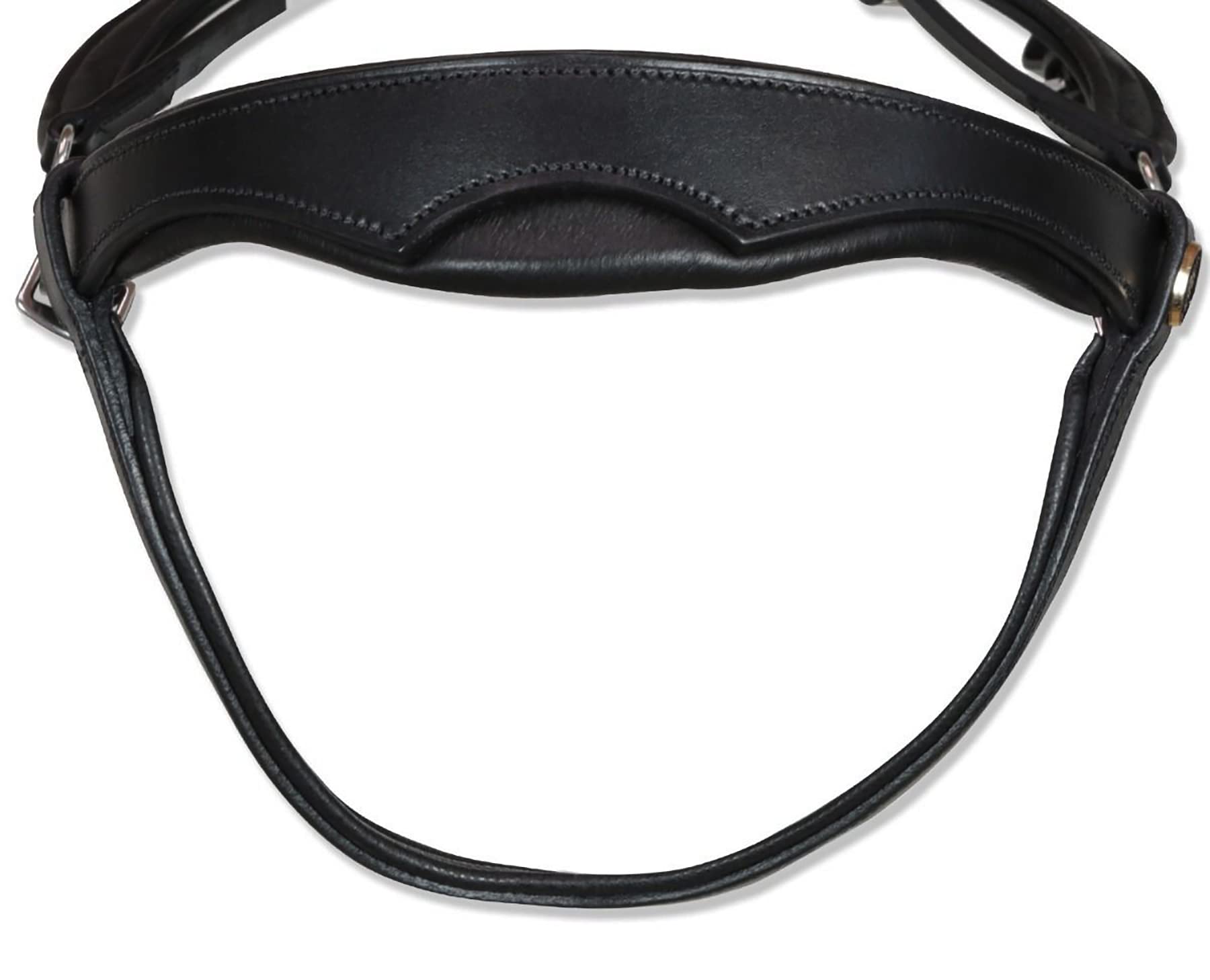 Horses, Briglia per Equitazione Modello Tasting Anatomic, in Morbido Cuoio con Forma Anatomica, Segue Le Forme della Testa del Cavallo