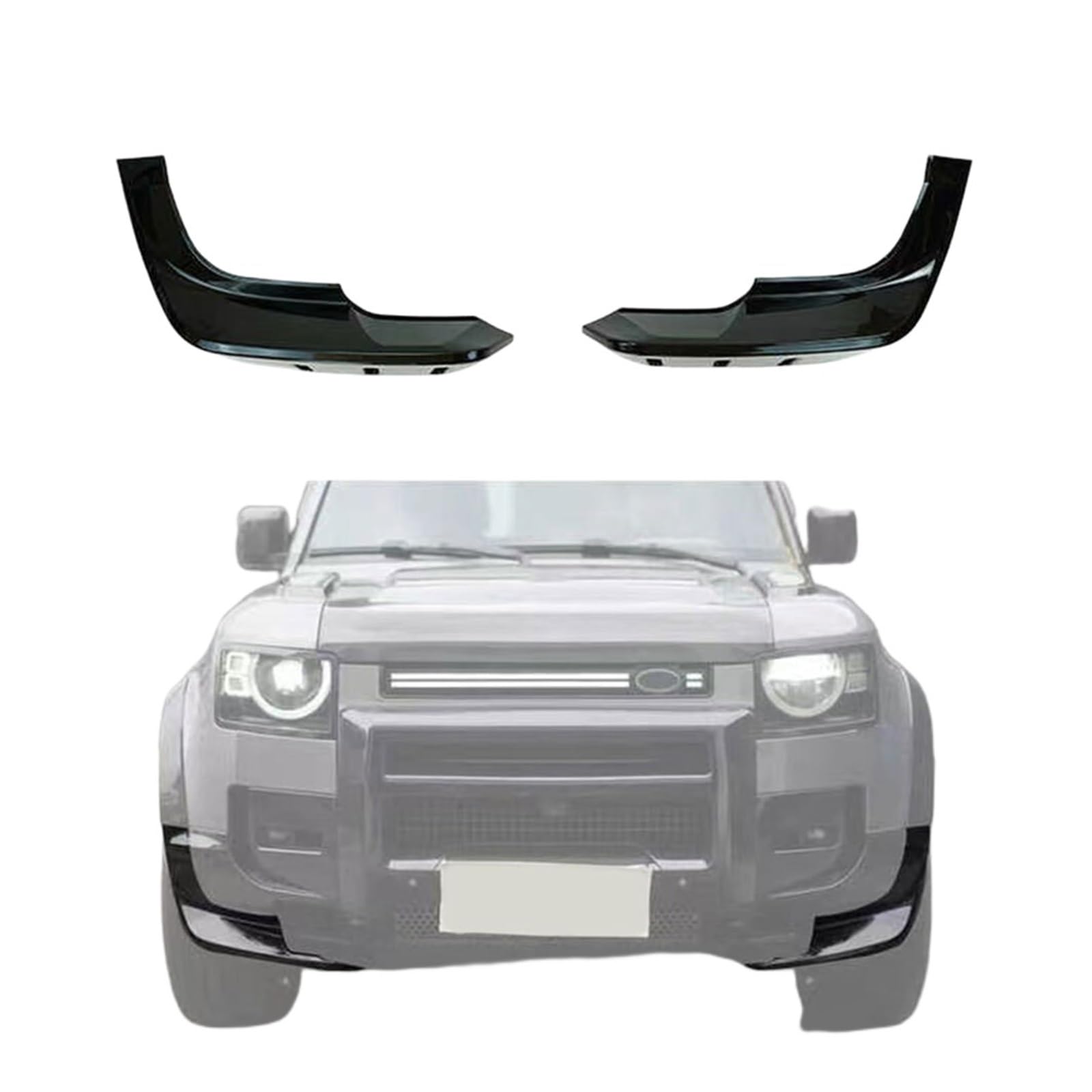 ランドローバーディフェンダー 90 110 2020-2023 フロントバンパーエア