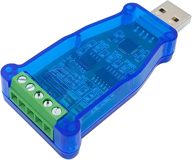 DSD TECH SH-U10 USB to RS485 Converter with CP2102 Chip Compatible with Windows 7,8,10,Linux,Mac OS