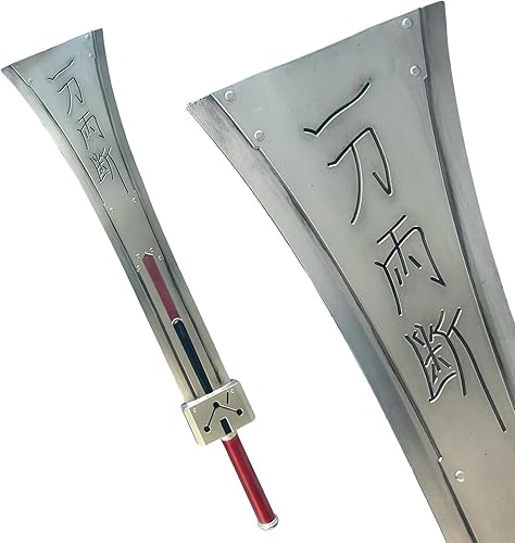 Miniatura 9 de Zweihander - Espada ancha de espuma de poliuretano de 42.5 pulgadas con núcleo interior para videojuegos, accesorio de disfraz de cosplay,
