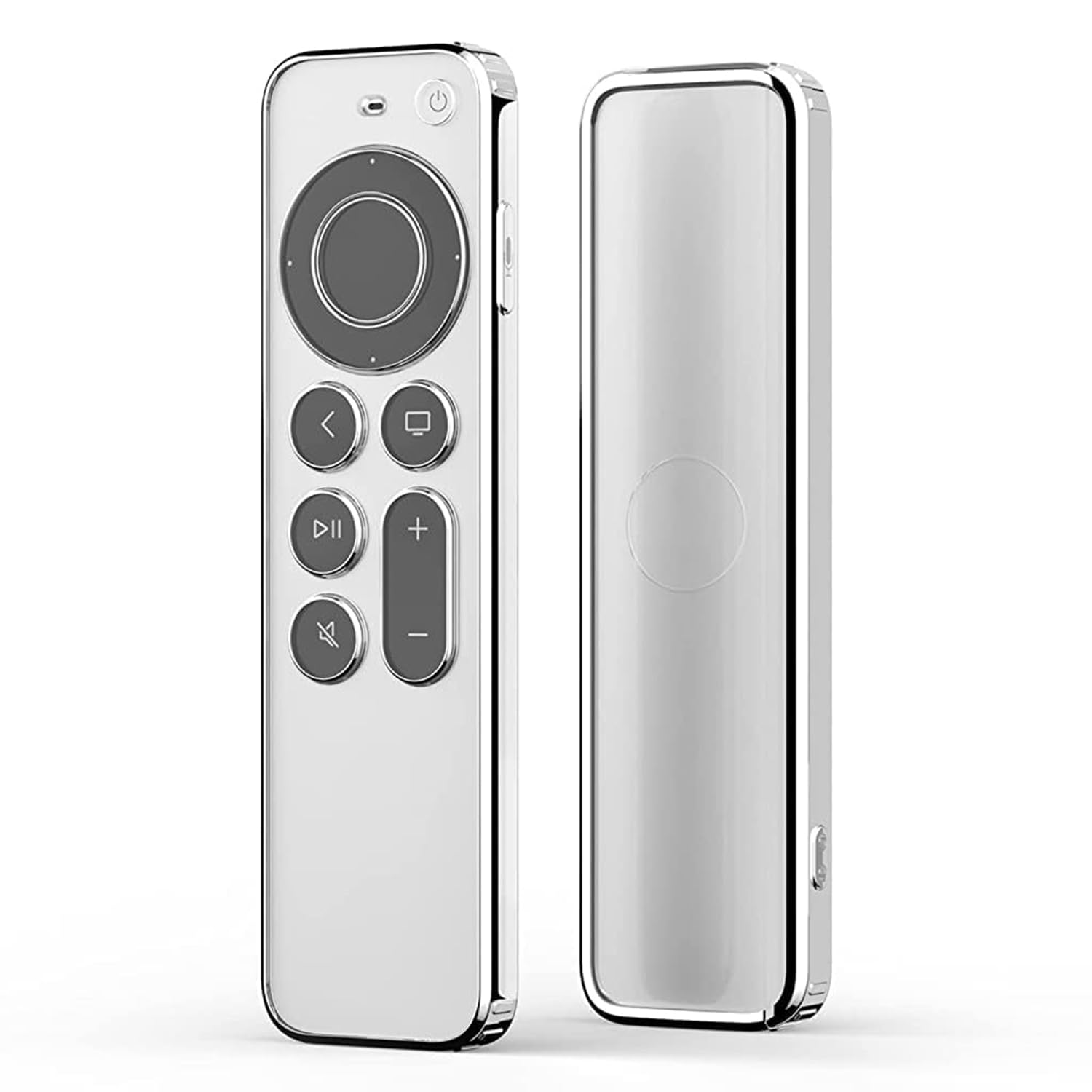 ETUZI TPU Remote Cover Compatible for Apple TV 4k (2nd Generation 2021, 3rd Generation 2022) Remote Case New Siri Shock Proof Soft TPU Remote Cover (White) (B0CGLRLXNP) Amazon Price History, Amazon Price Tracker