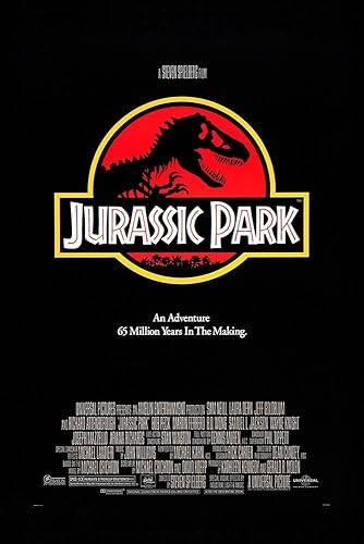 Póster Jurassic Park 24x36 pulgadas Sam Neill Jeff Goldblum Gloss Print Art 106