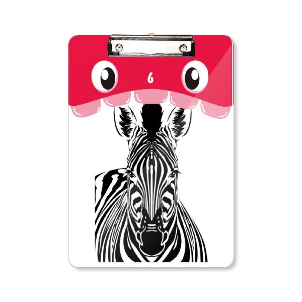 Porte-bloc bouche d'animal A4 pince note rigide écriture nomade