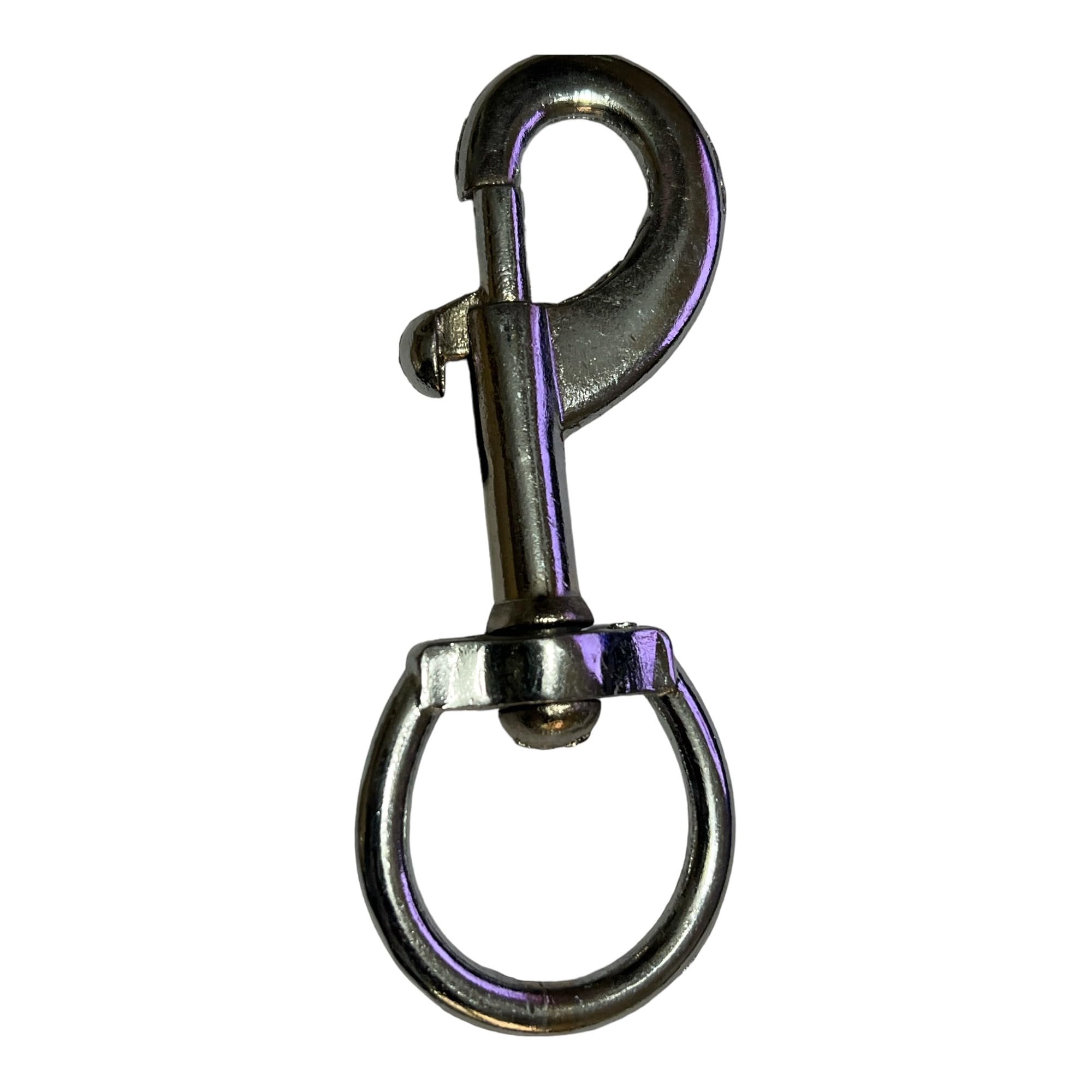 4" Stainless Steel Round Swivel Swivel-Eye Bolt Snap -Hook Round Swivel Hooks, All-Purpose Snap Hooks PACK OF 1