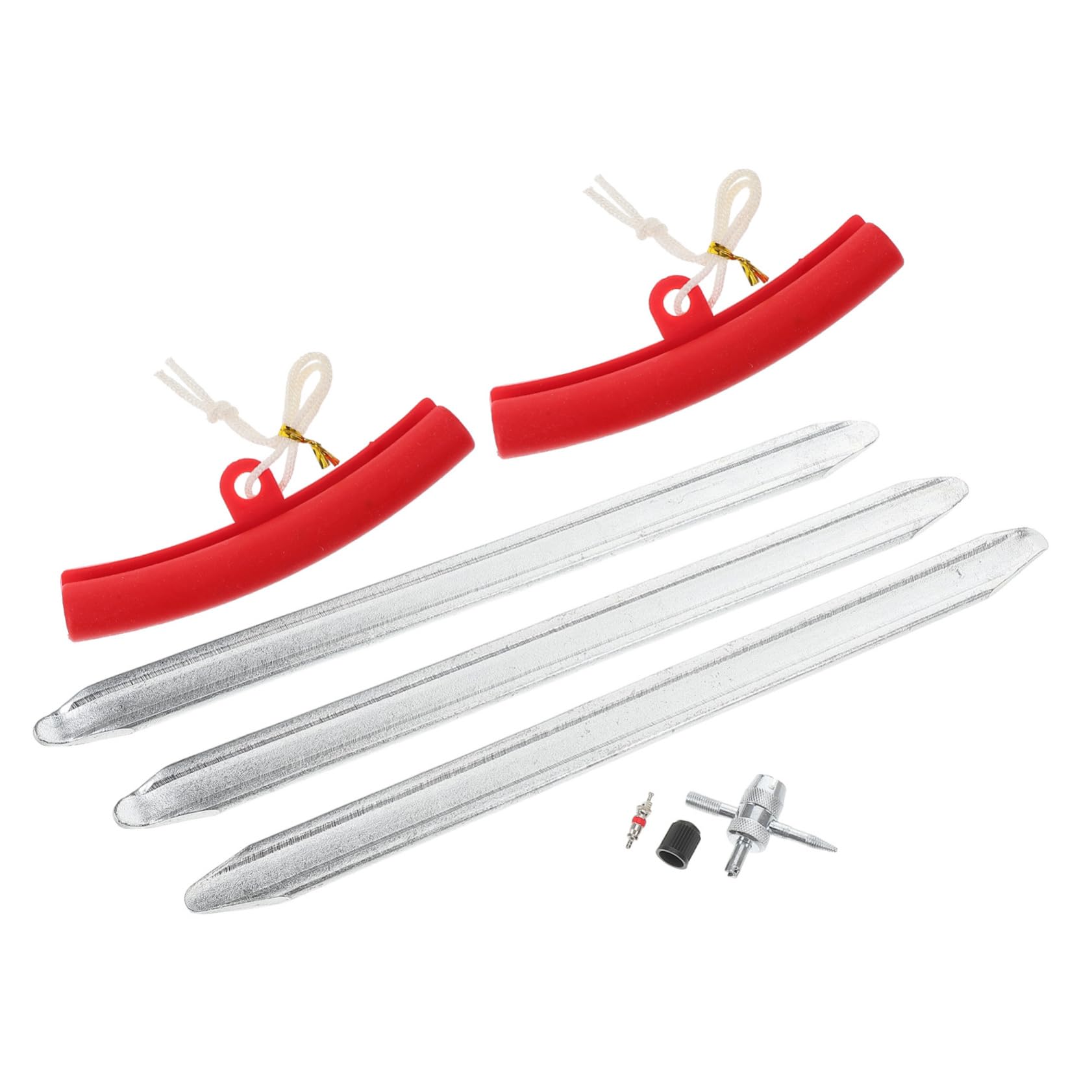 Luxshiny Adaptable Tire Repair Kit 3 Tire Levers Rim Protectors for Bike Car Levers