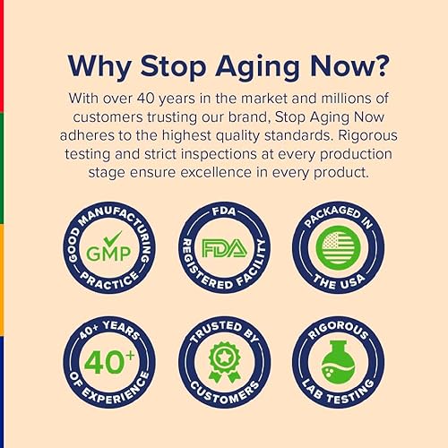 Miniatura 7 de Stop Aging Now - Suplemento de aceite de pescado Omega 3 - con EPA y DHA- 30 cápsulas blandas