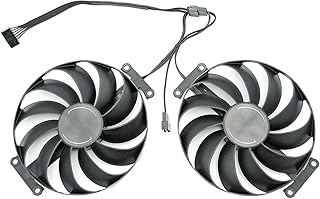 Juego de 2 ventiladores para tarjetas gráficas ASUS GeForce RTX 3070 OC, RTX 3060 Ti, Dual RADEON RX 6700 XT 12 GB, 95 mm