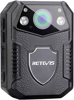 Retevis RT77 Body Camera1080P HD Video Registrazione con Audio e Visione Notturna Fotocamera Impermeabile Indossata dal Corpo Telecamere della Polizia per Guardia di Sicurezza Nero 16G Retevis RT77 Body Camera1080P HD Video Registrazione con Audio e Visione Notturna Fotocamera Impermeabile Indossata dal Corpo Telecamere della Polizia per Guardia di Sicurezza Nero 16G
