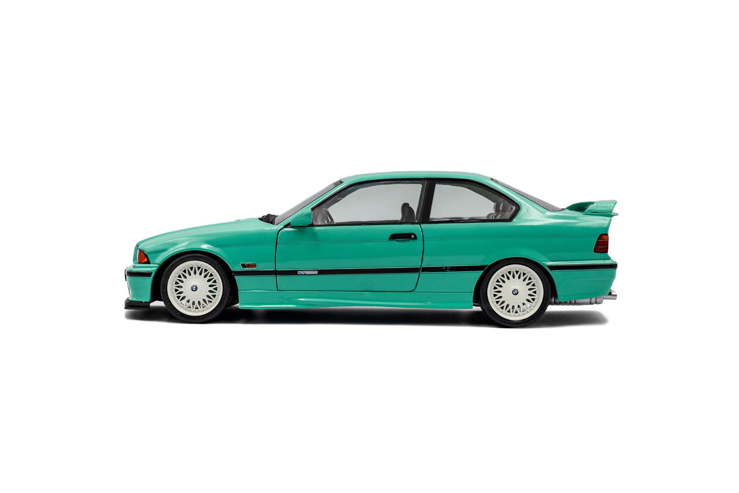 Solido BMW M3 E36 Coupé Modellauto 1:18 Mintgrün | Die-Cast Sammlermodell, Präzise Verarbeitung, Authentische Details