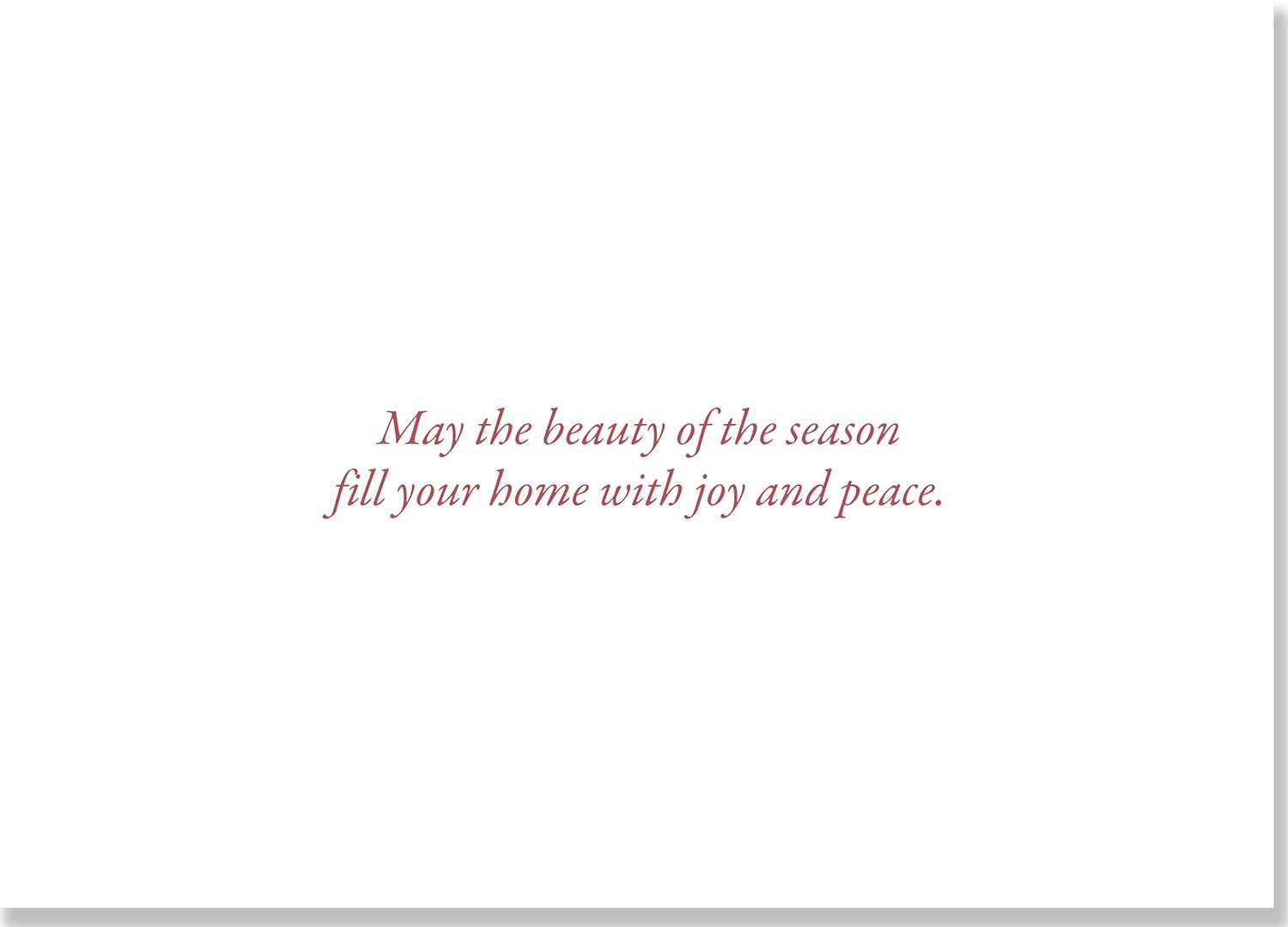 Owl in Moonlight Deluxe Boxed Holiday Cards (20 Cards, 21 Envelopes) - Image 2