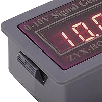 Vista 3 de Simulador analógico de voltaje 0-10V, generador ajustable ABS módulo de vivienda Medidor de control de frecuencia para pruebas de dispositivos PLC