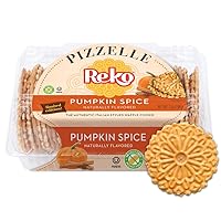Vista 24 de Reko Pizzelle Galleta de Estilo Italiano Waffle, Dulce de Leche, 7 onzas (Paquete de 1)