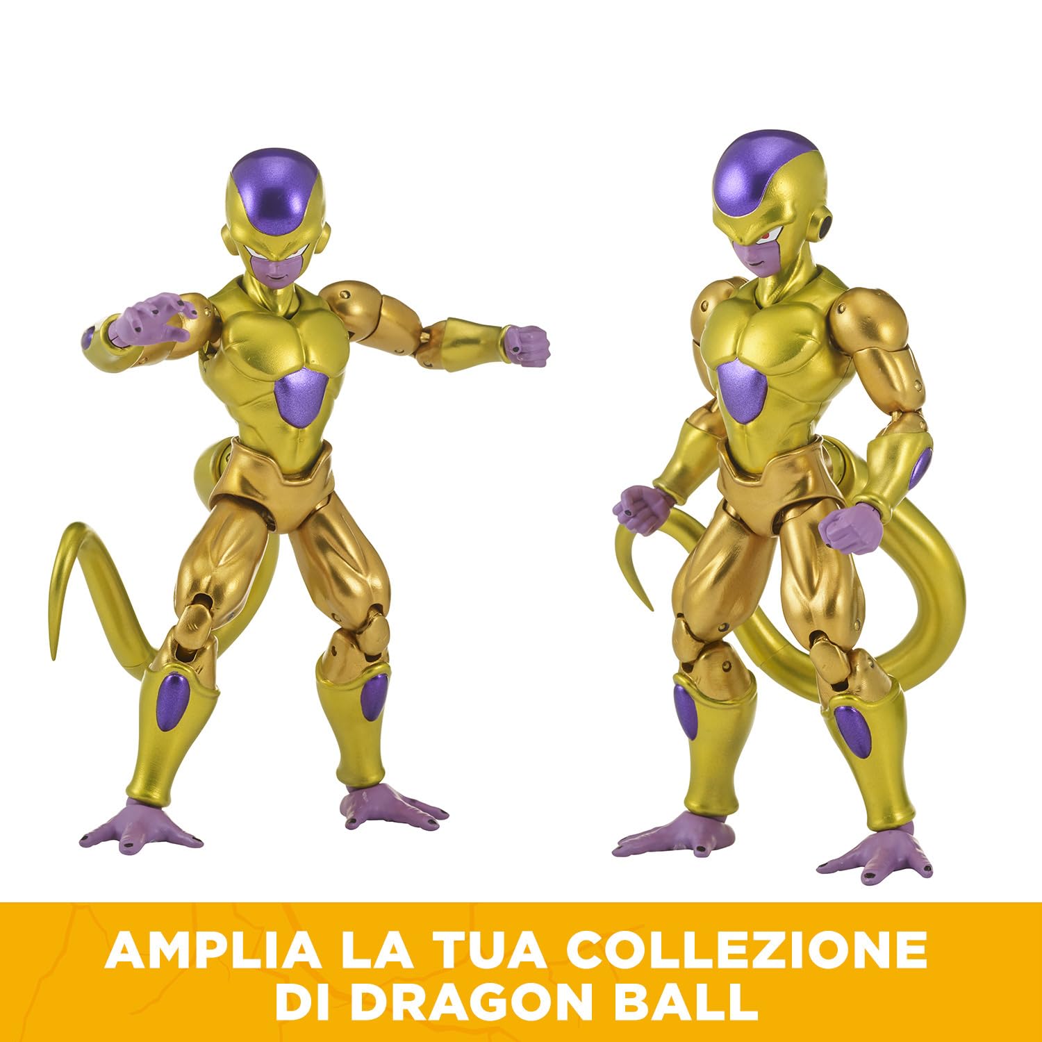 BANDAI - Dragon Ball Super - Figurina Dragon Stars 17 cm - Golden Freezer - Licenza ufficiale Dragon Ball - Figurina articolata Freezer - Giocattolo per bambini 4 anni e + - 35993