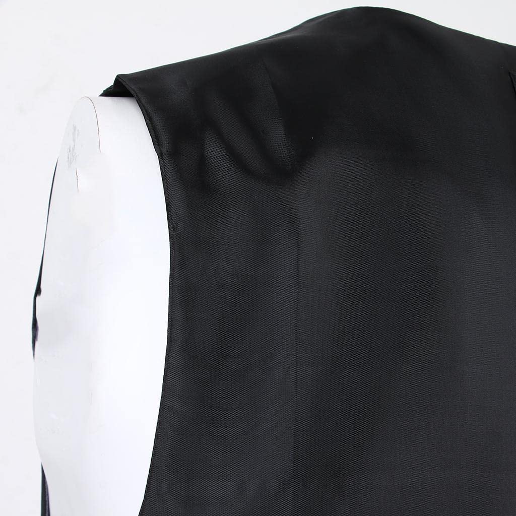 VISTORA Men's Formal Slim Fit Suit Vest Business Solid Tuxedo Waistcoat XL Gray|Mens Clothing|Coats & Jackets-image-28