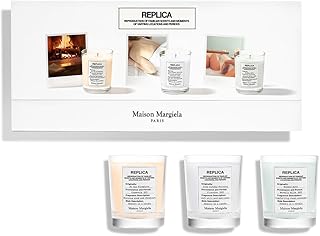 Maison Margiela - Replica - Candle Trio Set - Mini Scented Candles - With By the Fireplace, Lazy Sunday Morning, & Bubble Bath - 2.4 Oz Each