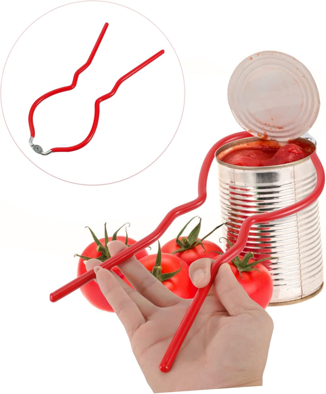 Garneck 1piece Canning Jar Clamp Slip-resistant Heat Resistant Bottle Sterilize Tong for Bottles