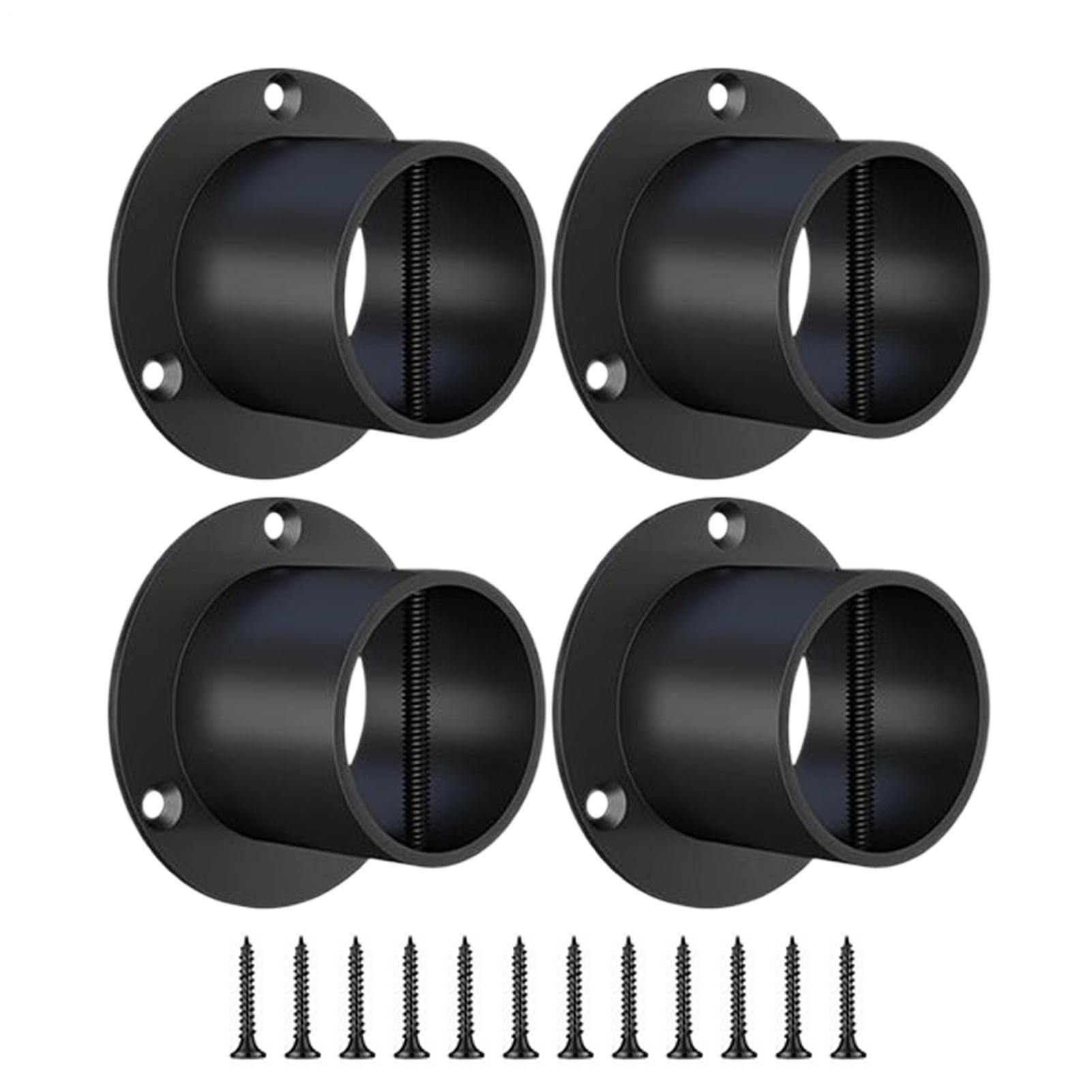 Supporti Fune 4 Pezzi Morsetto Di Fissaggio Decorativo In Acciaio | Cappuccio Di Fissaggio Per Supporto Fune Esterno Terrazza Giardino Recinzione Scale Ringhiere Ponte