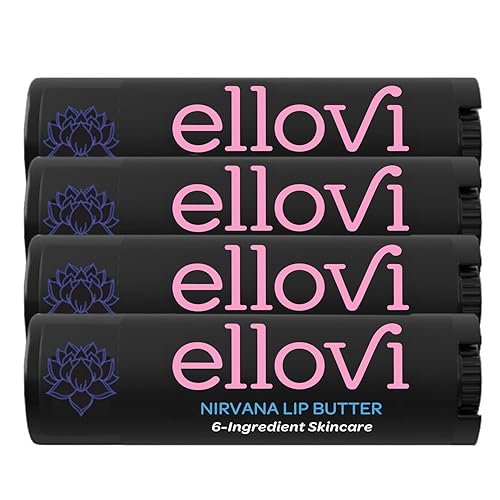 Miniatura 42 de Ellovi Natural Lip Butter Lip Balm - Blossom - Pure Enough to Eat - Made With Just 6 Vegan Ingredients - Moisturizing Lip Care for All Day Hydration