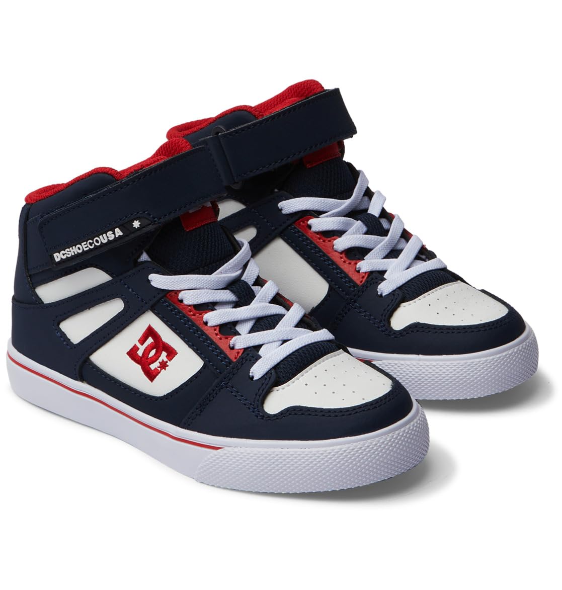 DC Shoes Pure High-Top EV - Zapatillas Altas de Piel para niños