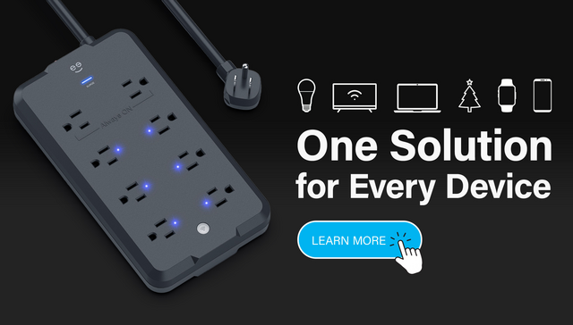 Amazon.com: Geeni Surge Ultra Smart 8-Outlet Surge Protector – 6