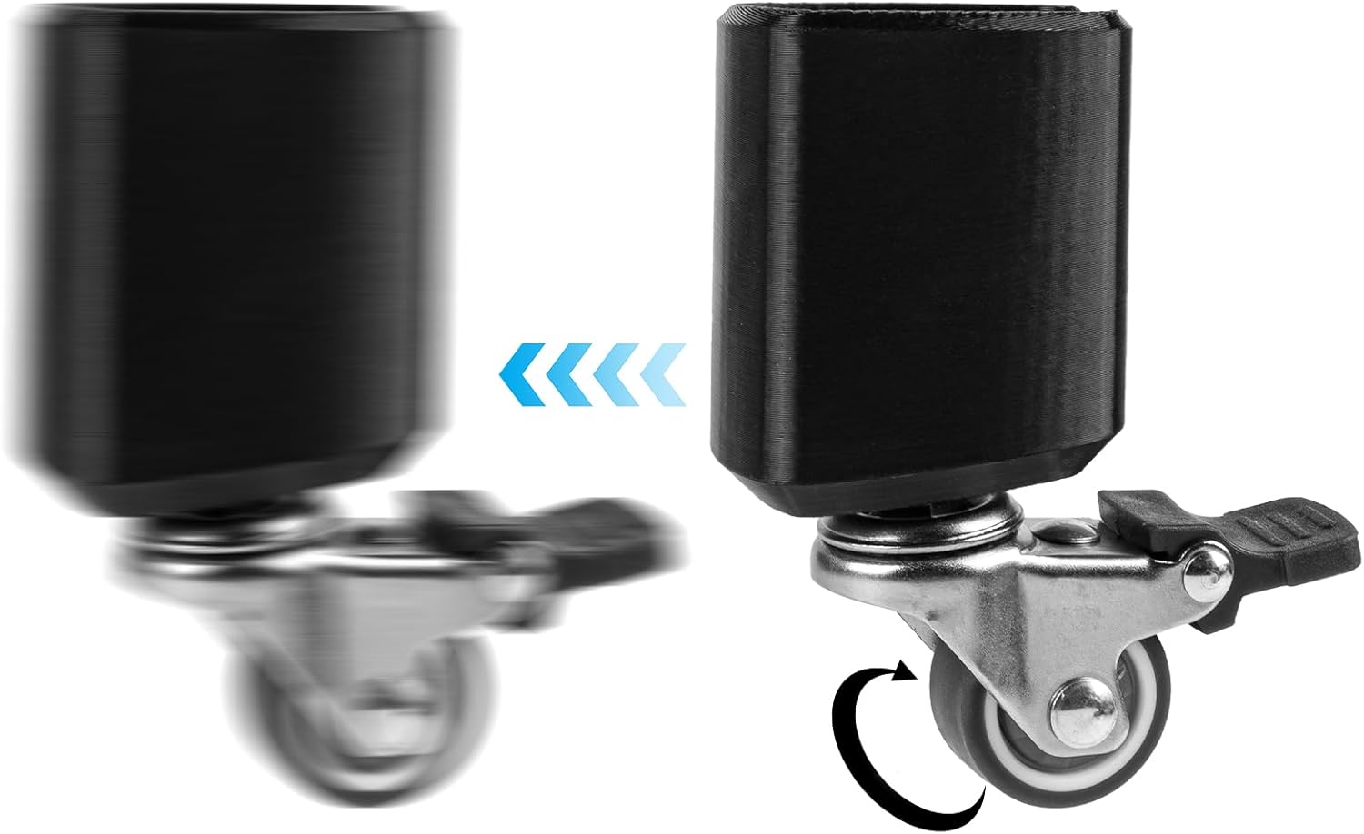 4 Pcs Replacement Wheels For Maxi Cosi Iora Bassinet | Lightweight & Easy To Install | Smooth Ride Guaranteed