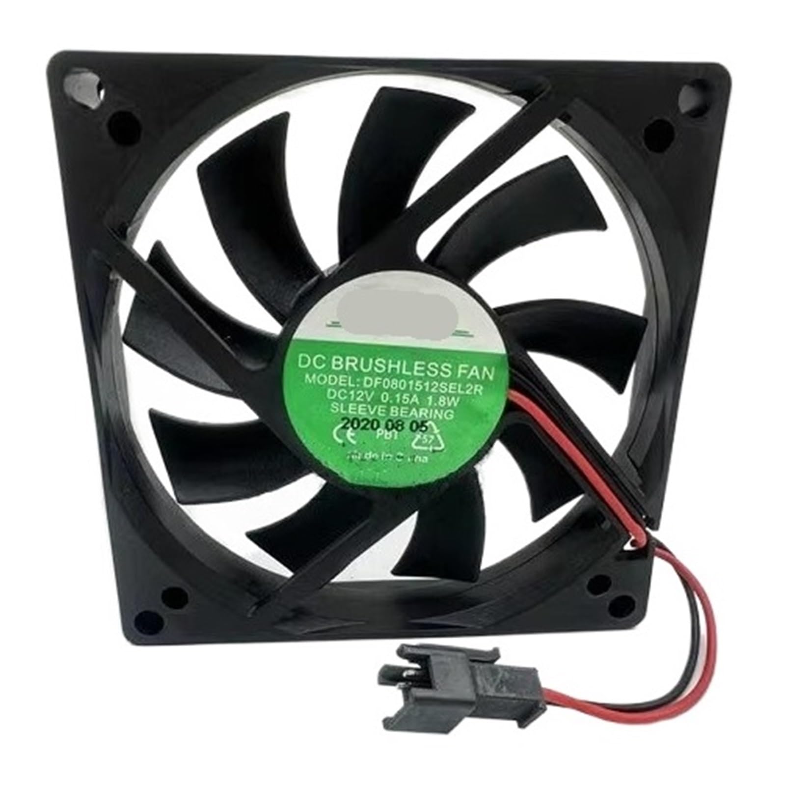 FSBNMNXPQ DF0801512SEL2R DC12V 0.15A 1.8W 8CM 8015 Fan