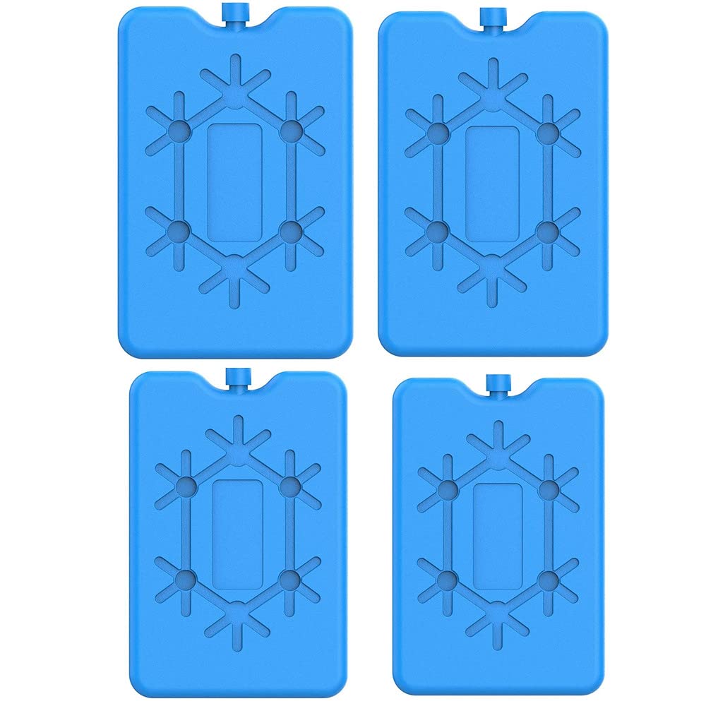 Buy 4Pack Ice Packs for Lunch Box,Reusable UltraThin Freezer Packs