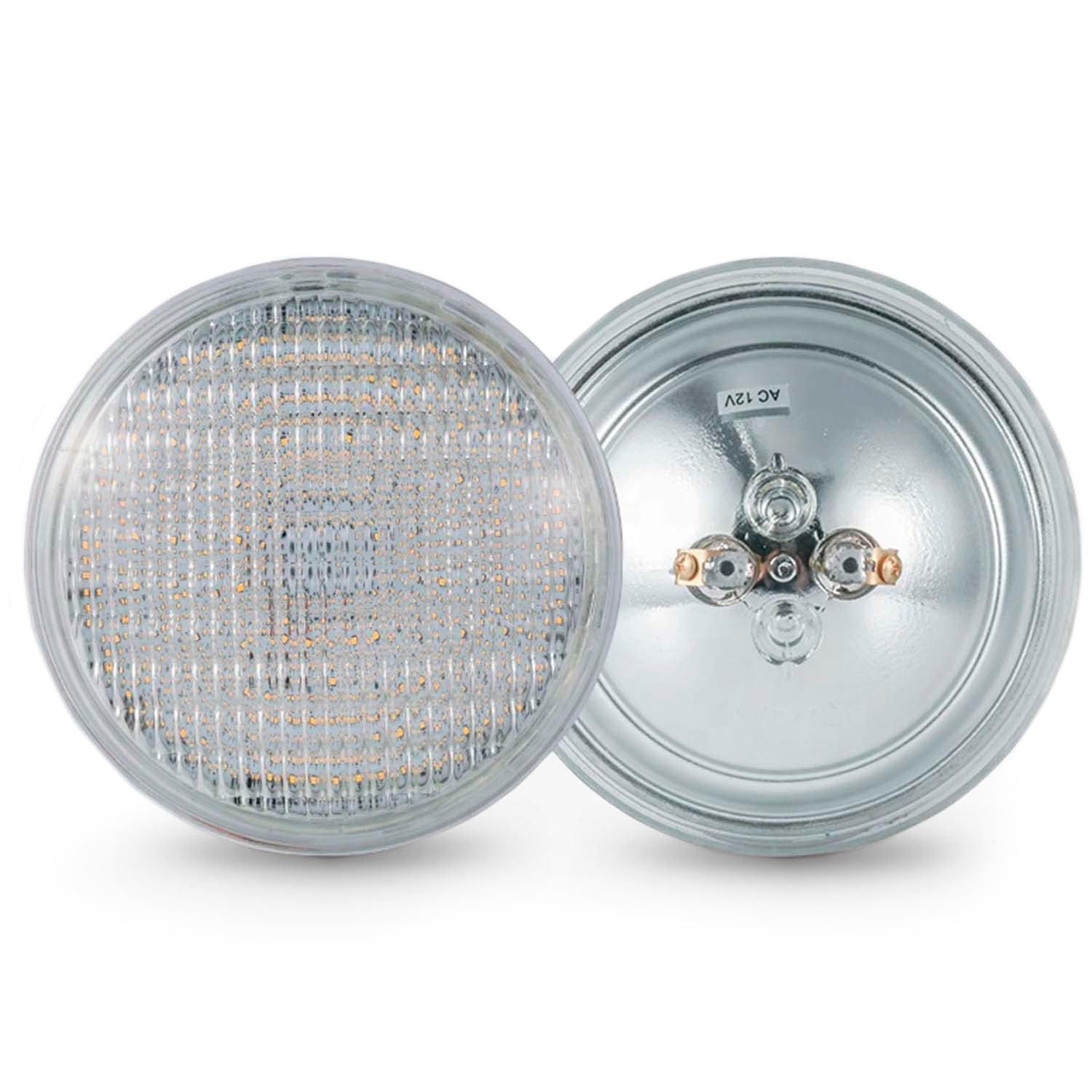 Bombilla Piscina LED Sumergible PAR56 35W 12V 6000K para empotrar Lámpara de luz subacuática para piscina, Luz blanca impermeable para estanque de piscina interior al aire libre