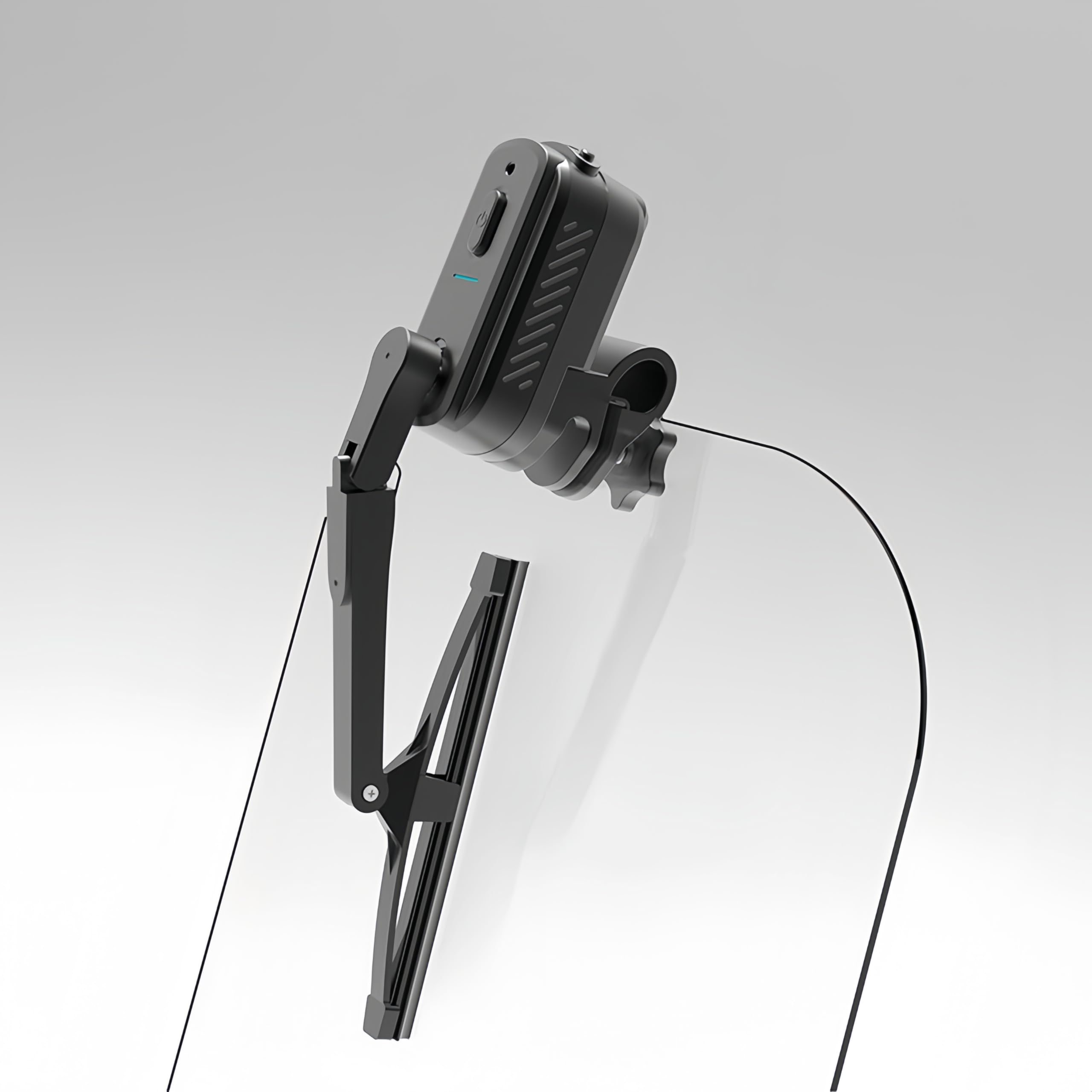 Tergicristallo Ricaricabile DC 5V per Motociclo Universale - Compatibile con Bici Elettrica