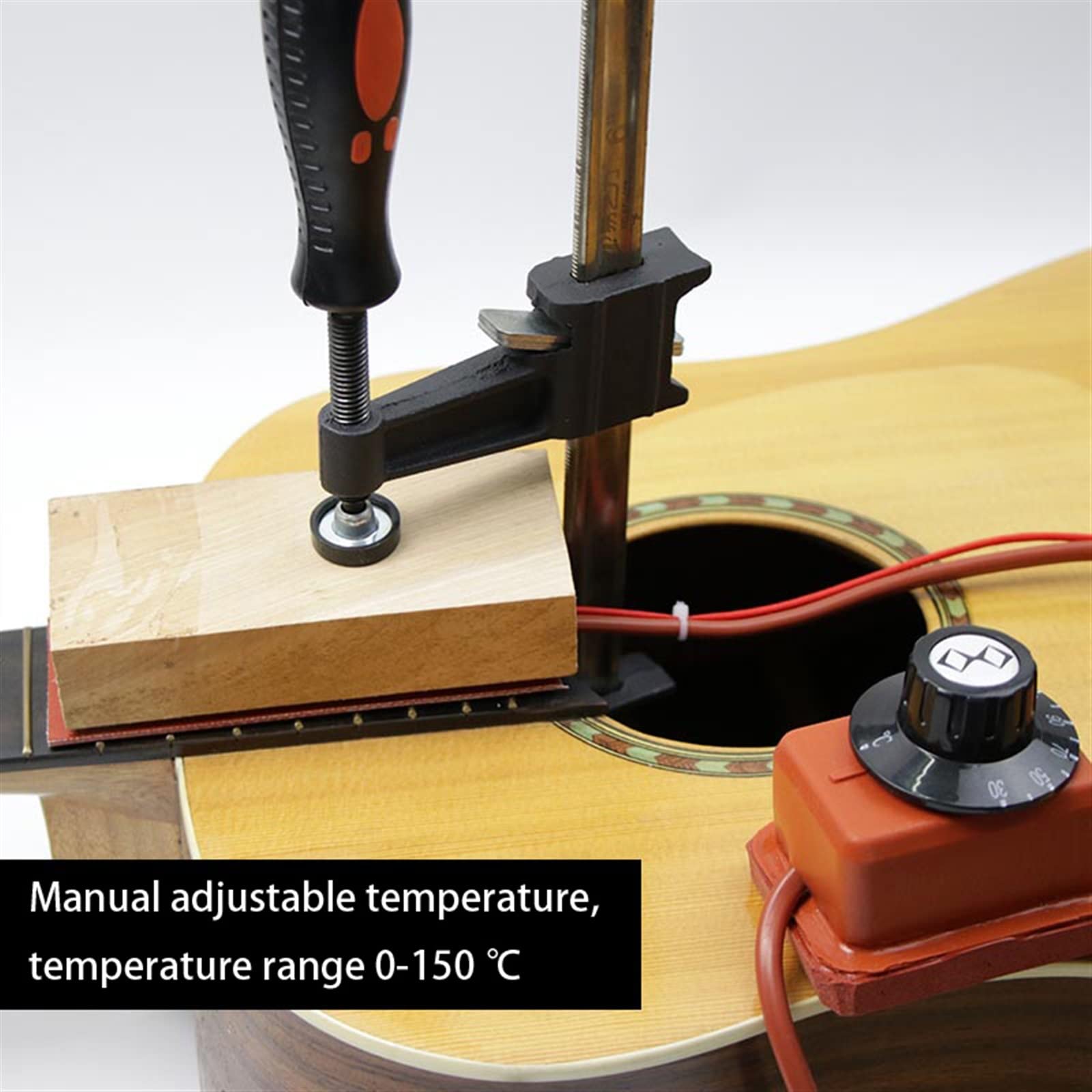 Professionale Strumenti per Chitarra Strumento Di Riparazione Per Chitarra Acustica Per La Rimozione Del Collo Della Chitarra Acustica Regolabile In Temperatura Strumenti per Chitarra (Color : 110v)