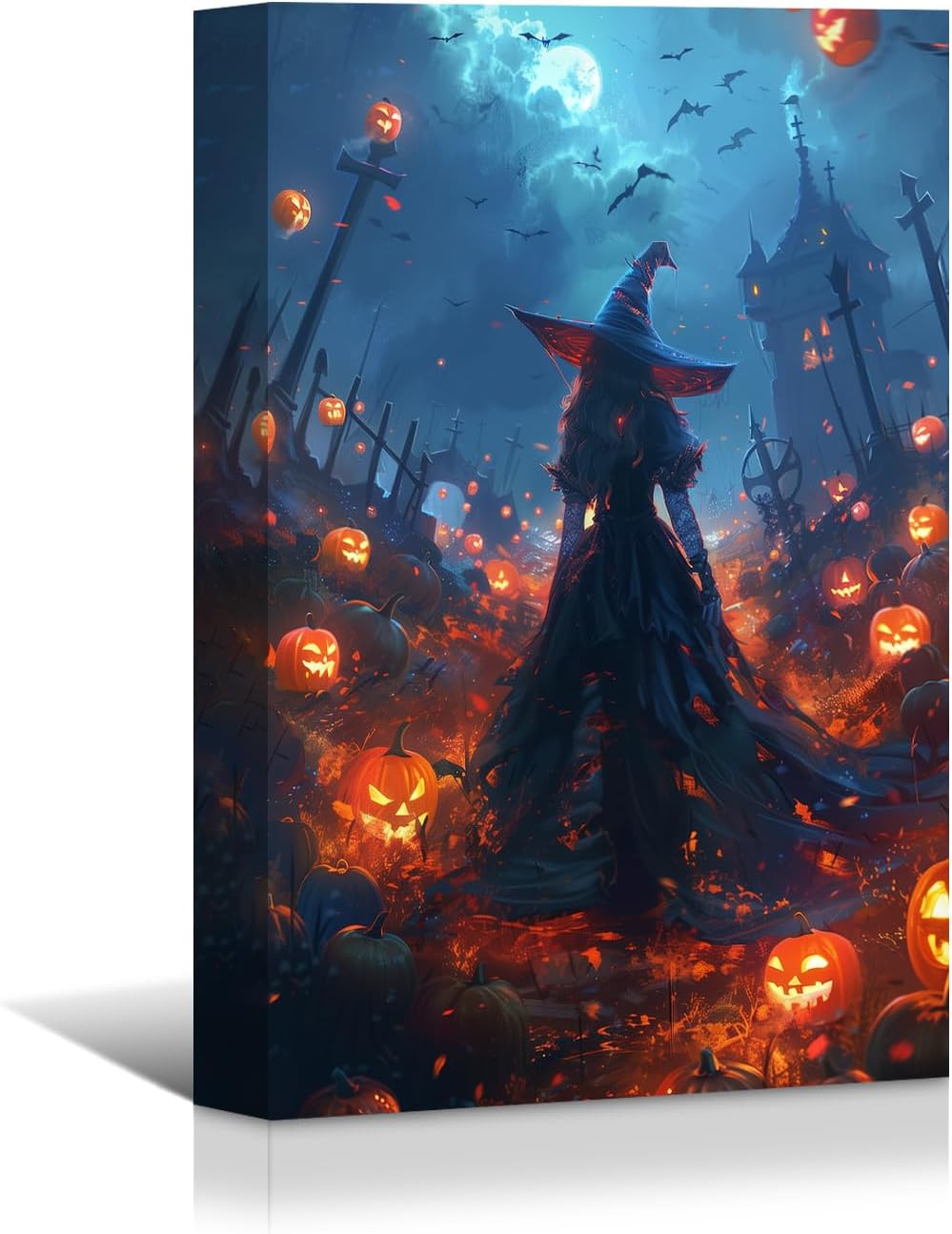 Laoife Halloween Vintage Prints, Witch Farmhouse Prints