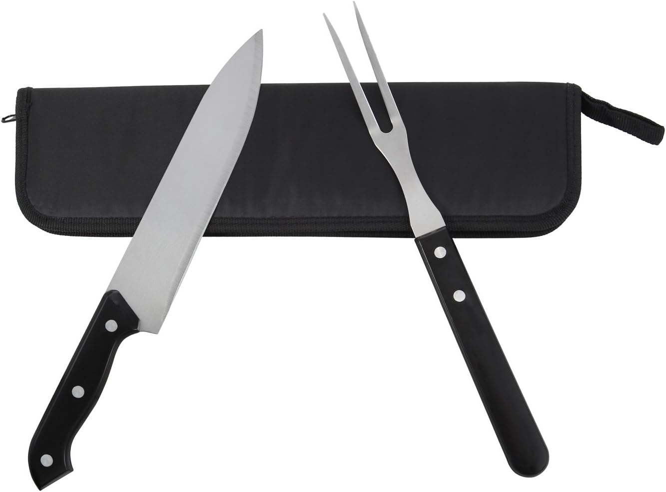 grilljoy 2Piece Cutlery Carving Set Premium Stainless