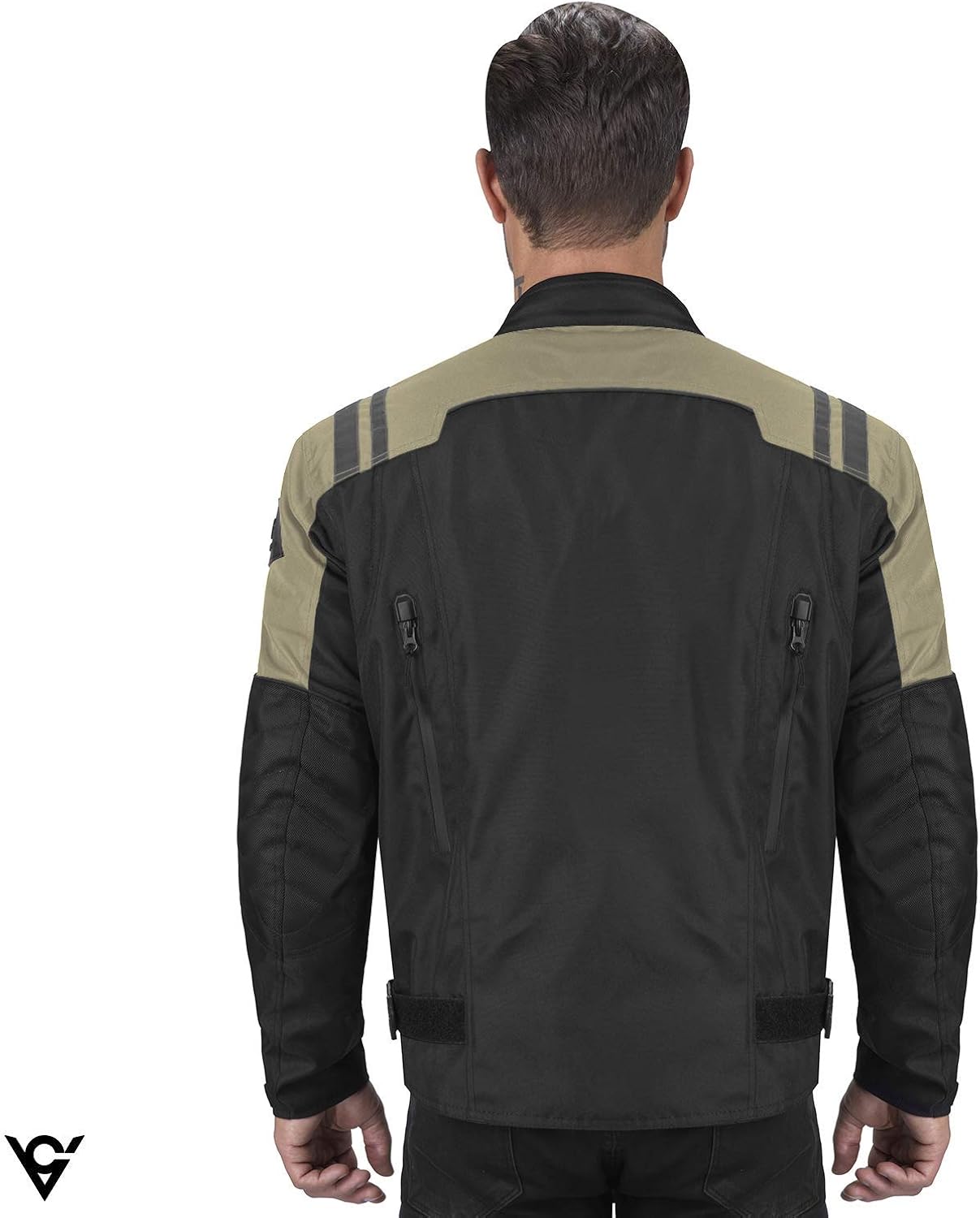 Viking Cycle Ironborn Protective Textile Motorcycle Biker Jacket for Men : Automotive