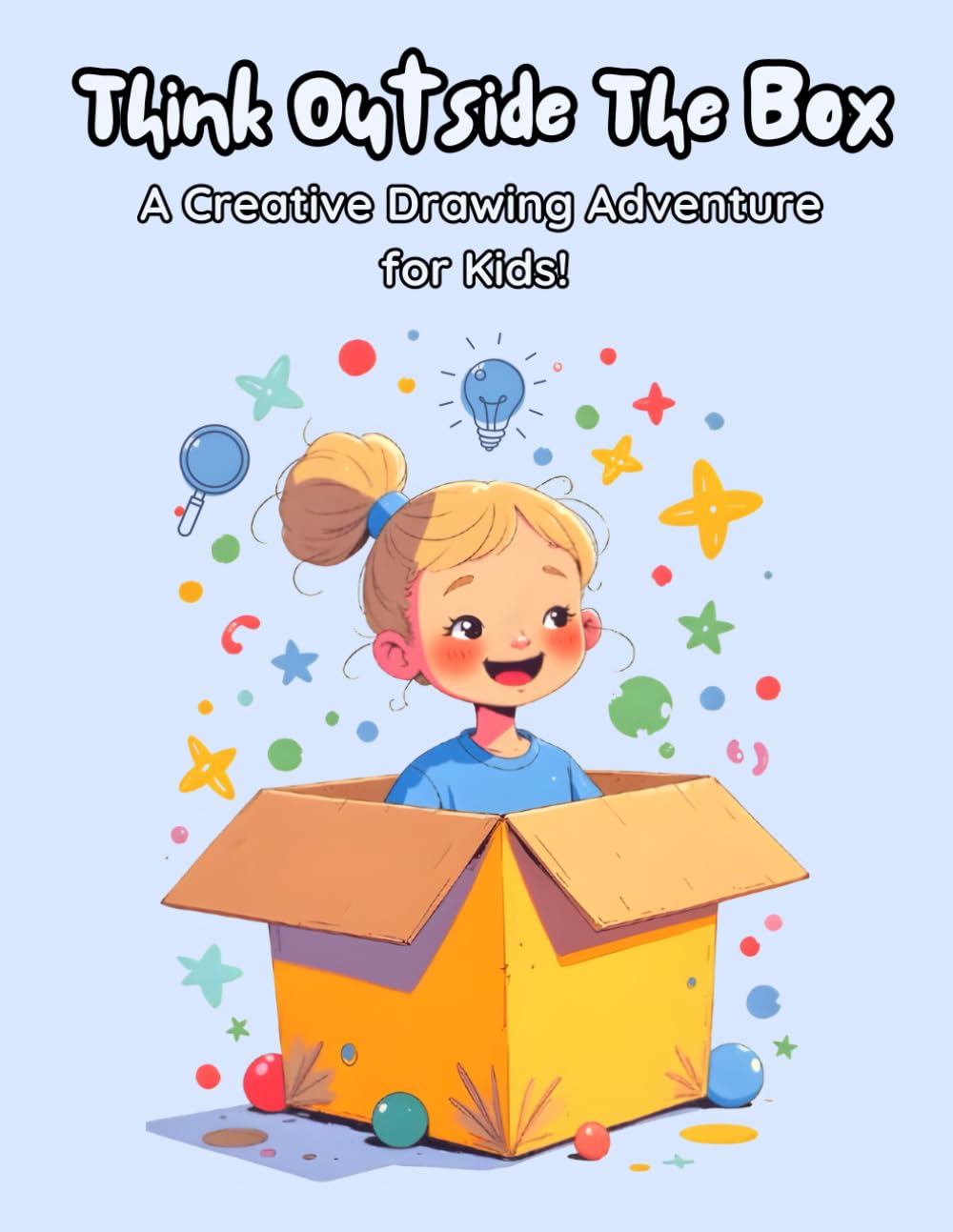 Think Outside The Box: Finish the drawing your way      Paperback – March 15, 2025